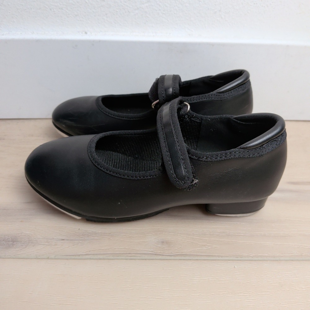Stelle Tap Shoes Kids Size 11 Hook and Loop Strap Dance Shoes
